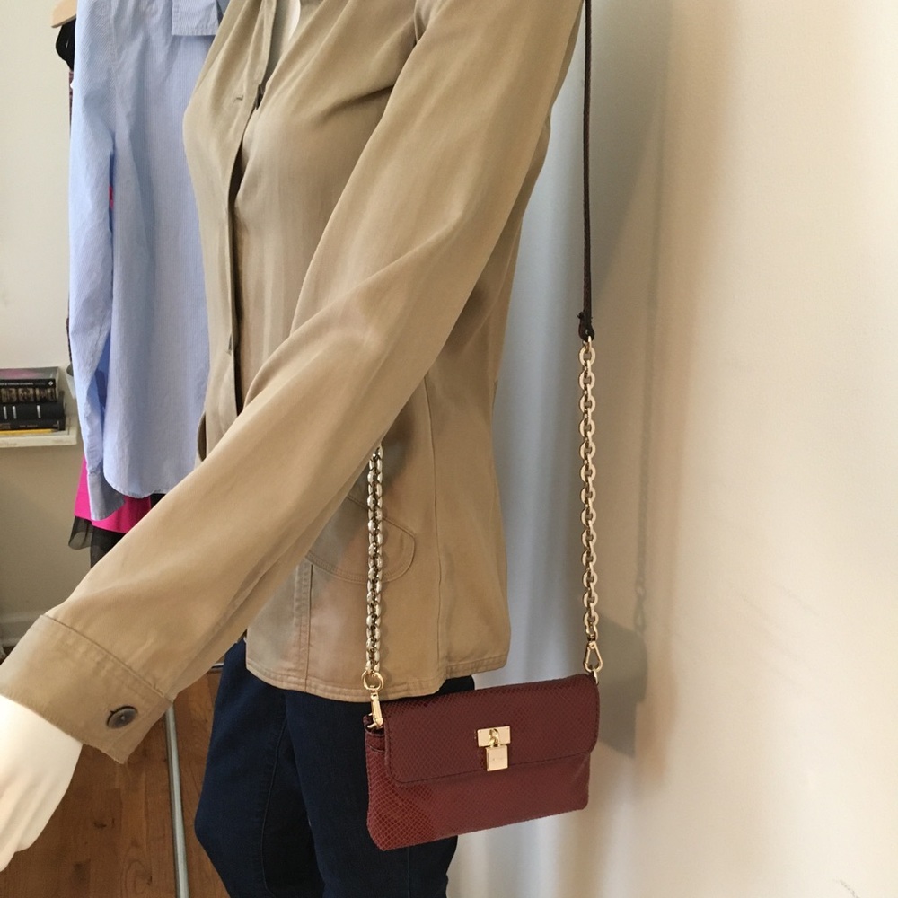 Calvin Klein Crossbody Gold Chain Bag